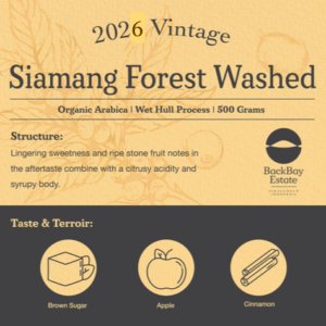 Siamang Forest Washed 500 grams